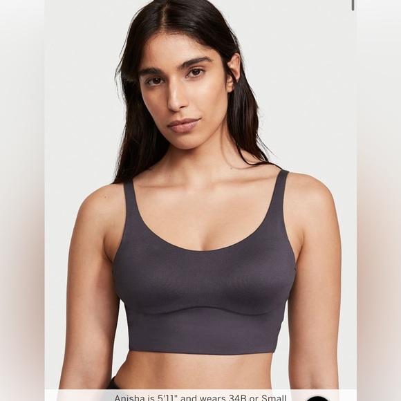 VICTORIA'S SECRET
Allegro Medium Impact Sports Bra in Heather Green - Picture 1 of 8